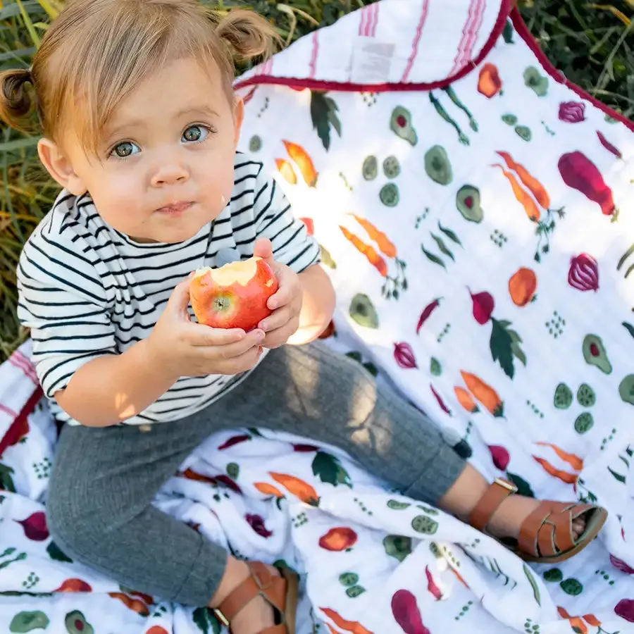 Little Unicorn Muslin Quilt - Farmers Market