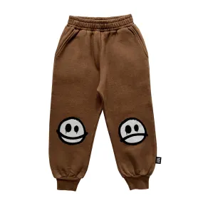 LMH Happy Sad Sweatpants - Brown