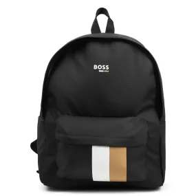 Logo Stripe Backpack