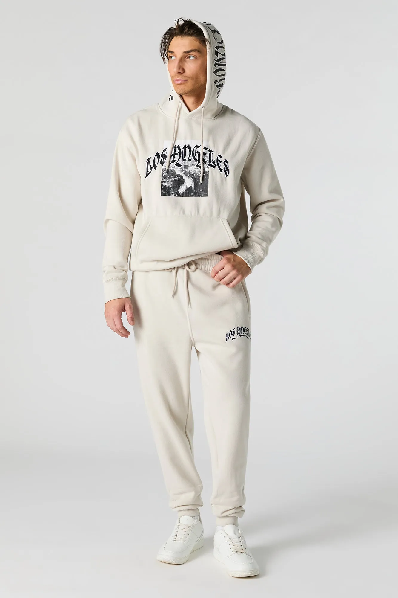 Los Angeles Embroidered Fleece Jogger