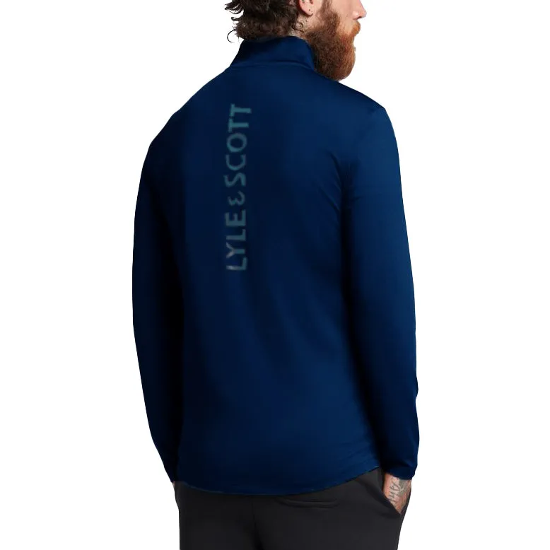 Lyle & Scott Golf Stretch Midlayer - Navy