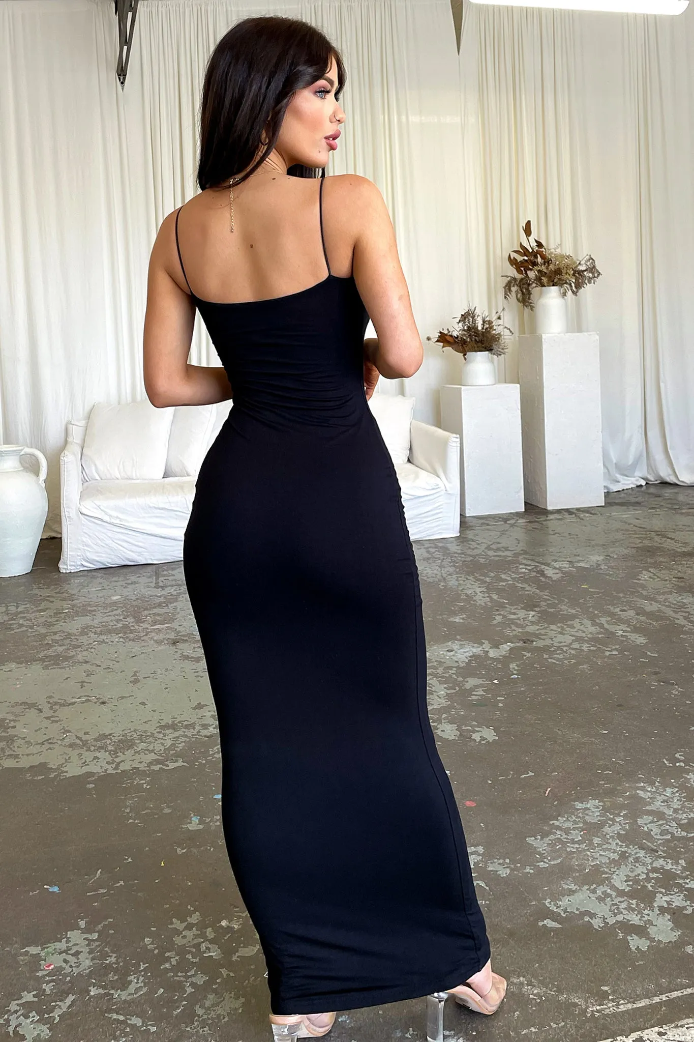 Mace Maxi Dress - Black