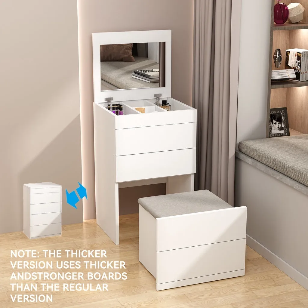 Meja Solek Nordic Bedside Dressing Table With Mirror Can Change Chest Drawer Makeup Table With Drawer Storage Stool