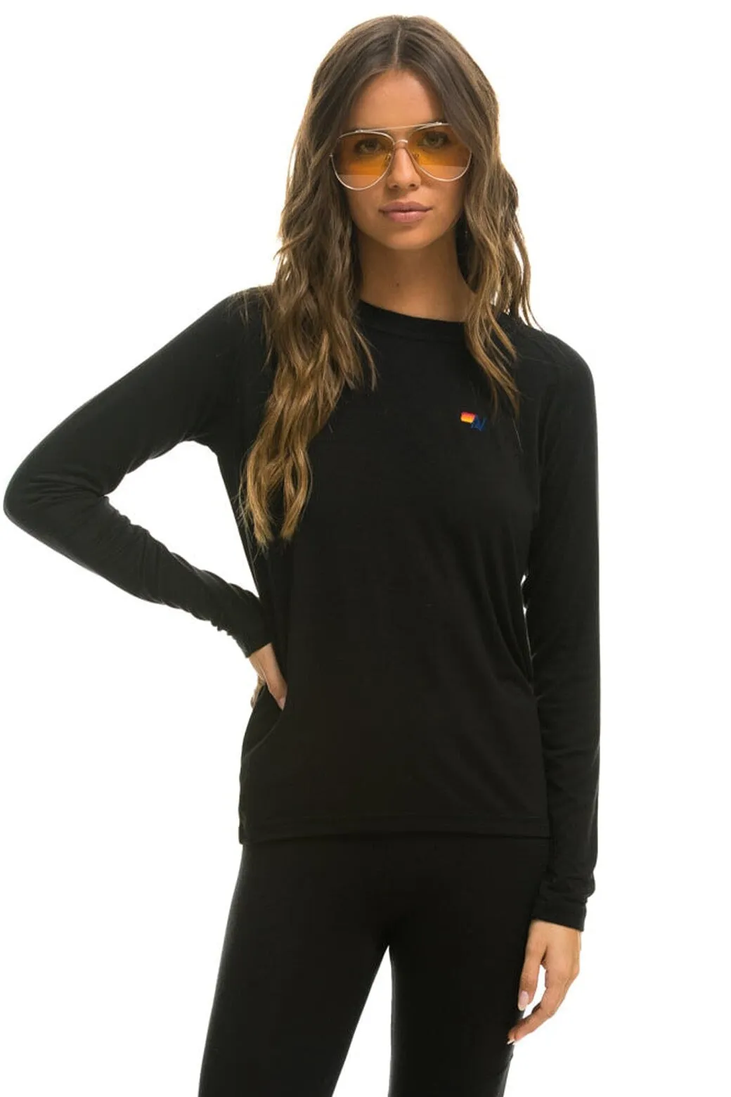 MICRO MODAL BASE LAYER TOP - BLACK