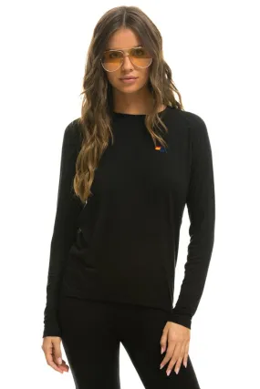 MICRO MODAL BASE LAYER TOP - BLACK