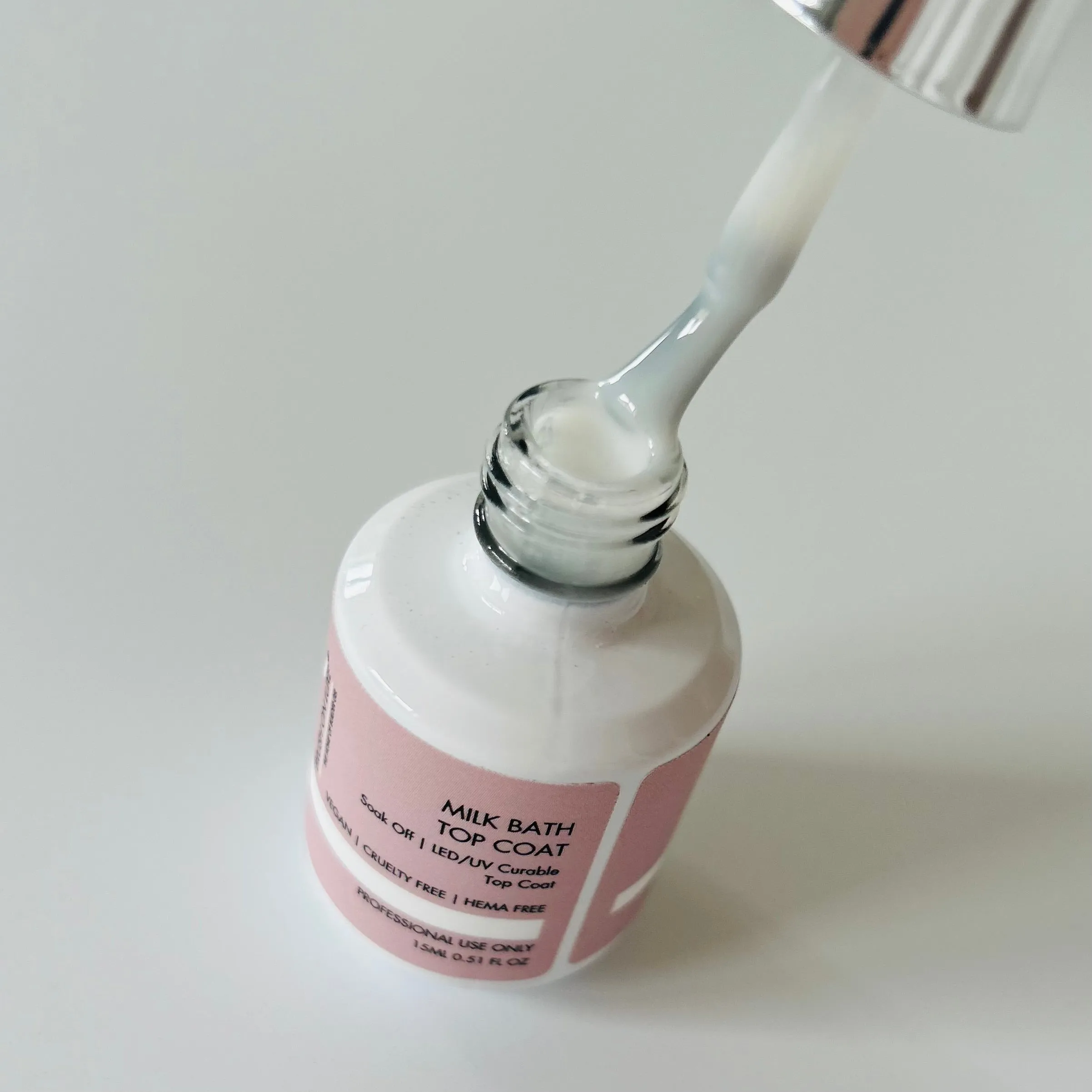 MILK BATH TOP COAT | HEMA/TPO Free Top Coat