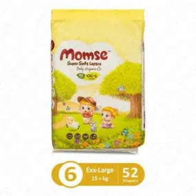 MOMSE DIAPERS XXL-6 42PCS