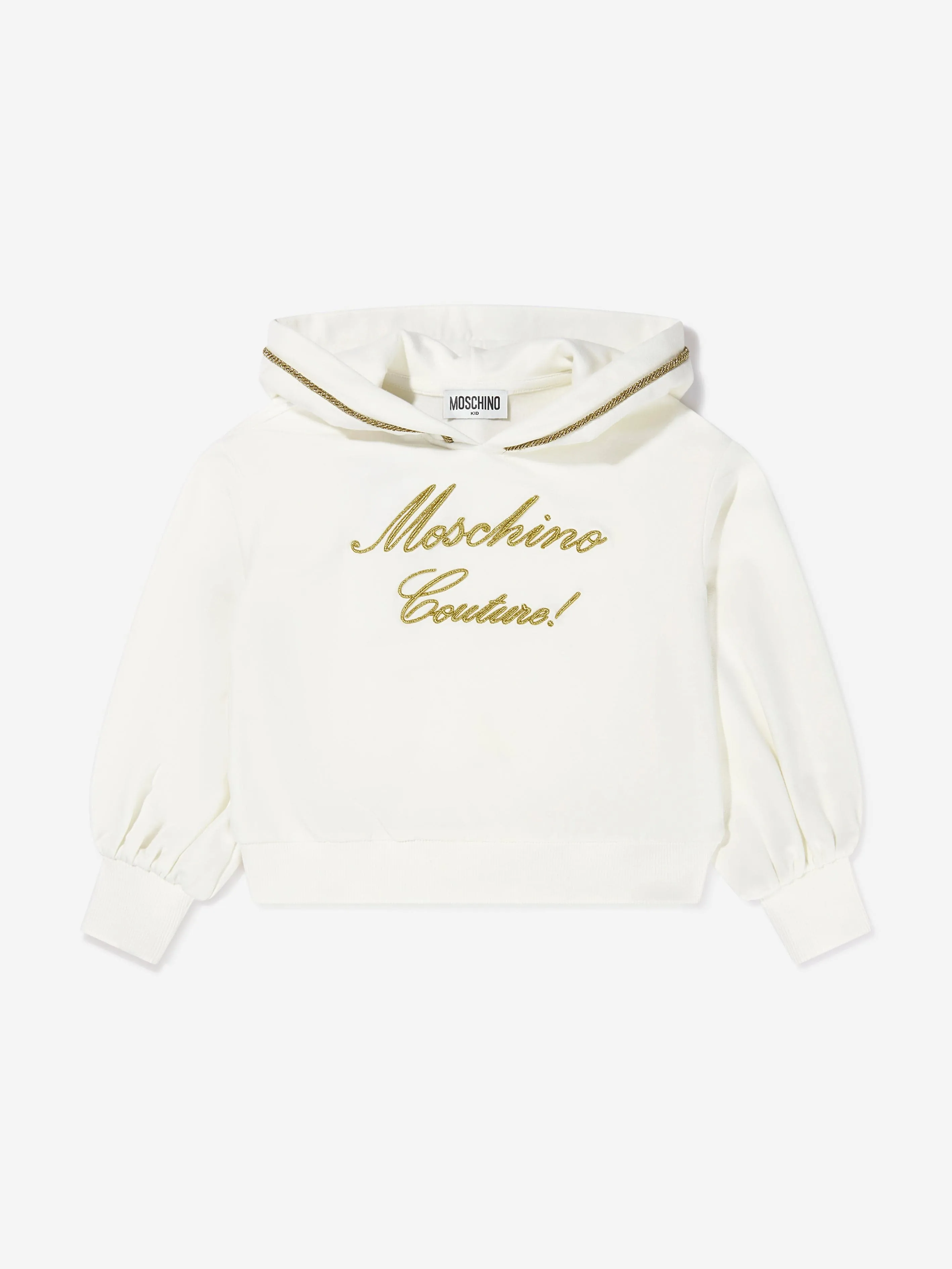 Moschino Girls Logo Couture Hoodie