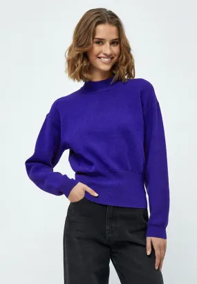 MSJose Knit Turtleneck - Royal Blue