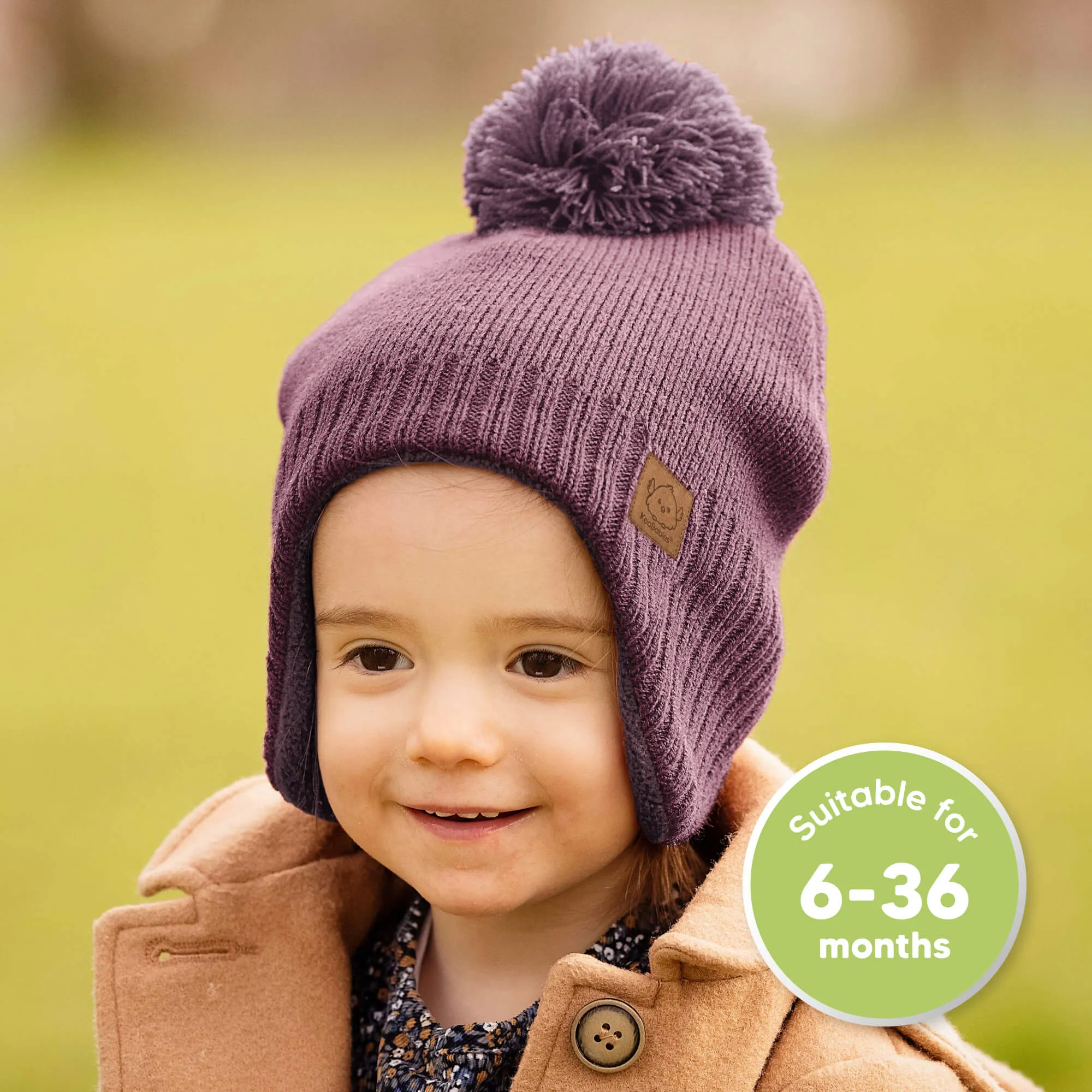 Muff Knitted Beanie (Regalia)