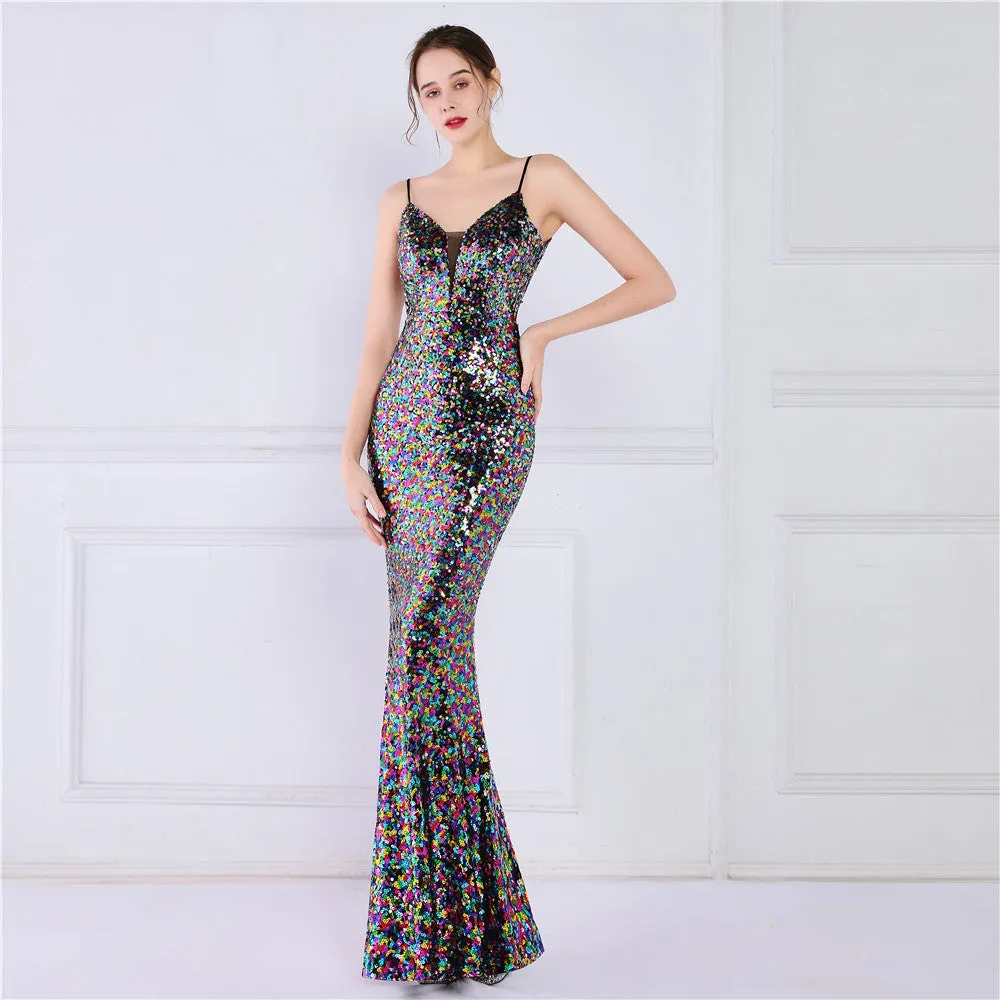 Nemesis-19050-Beaded Position Flower Formal Dress