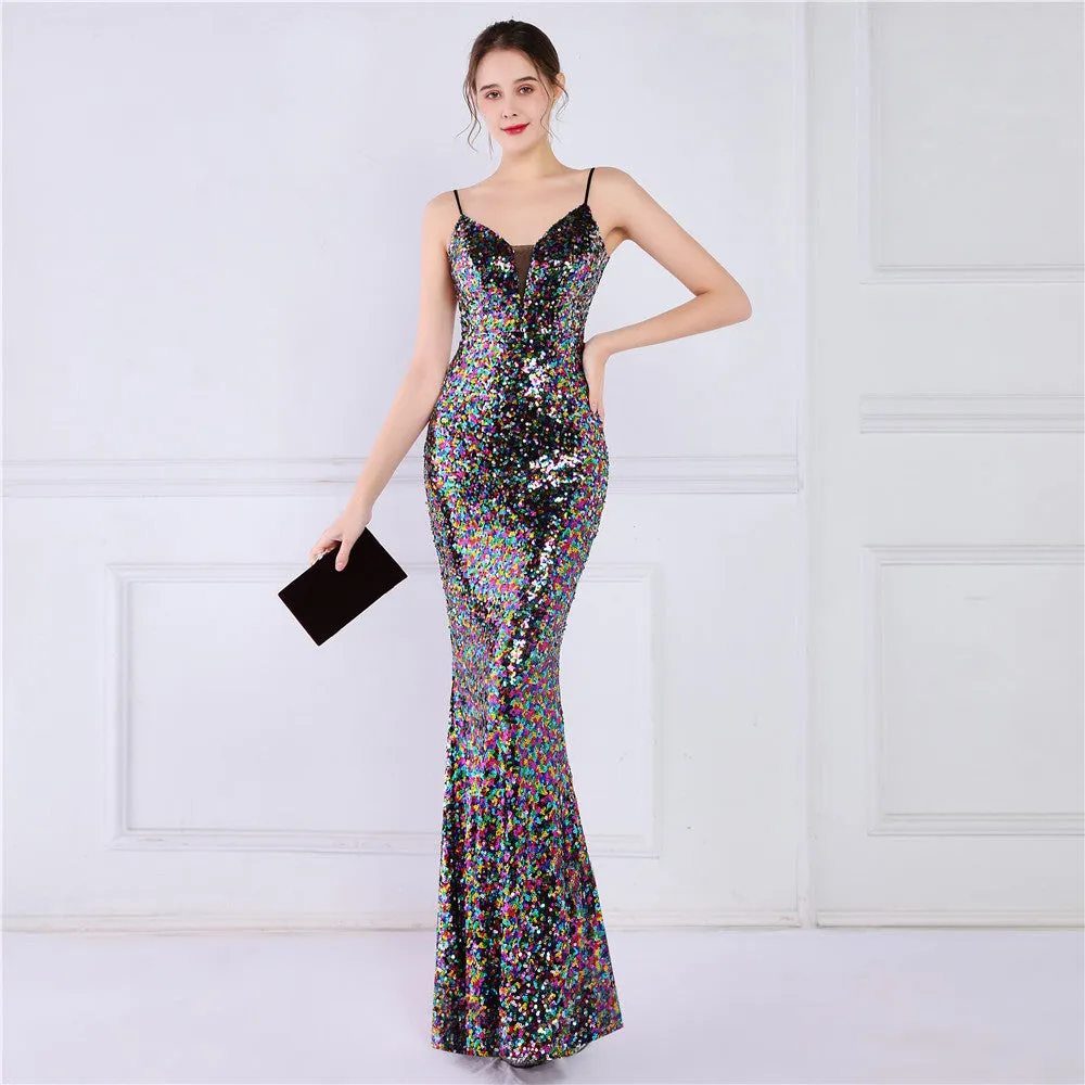 Nemesis-19050-Beaded Position Flower Formal Dress