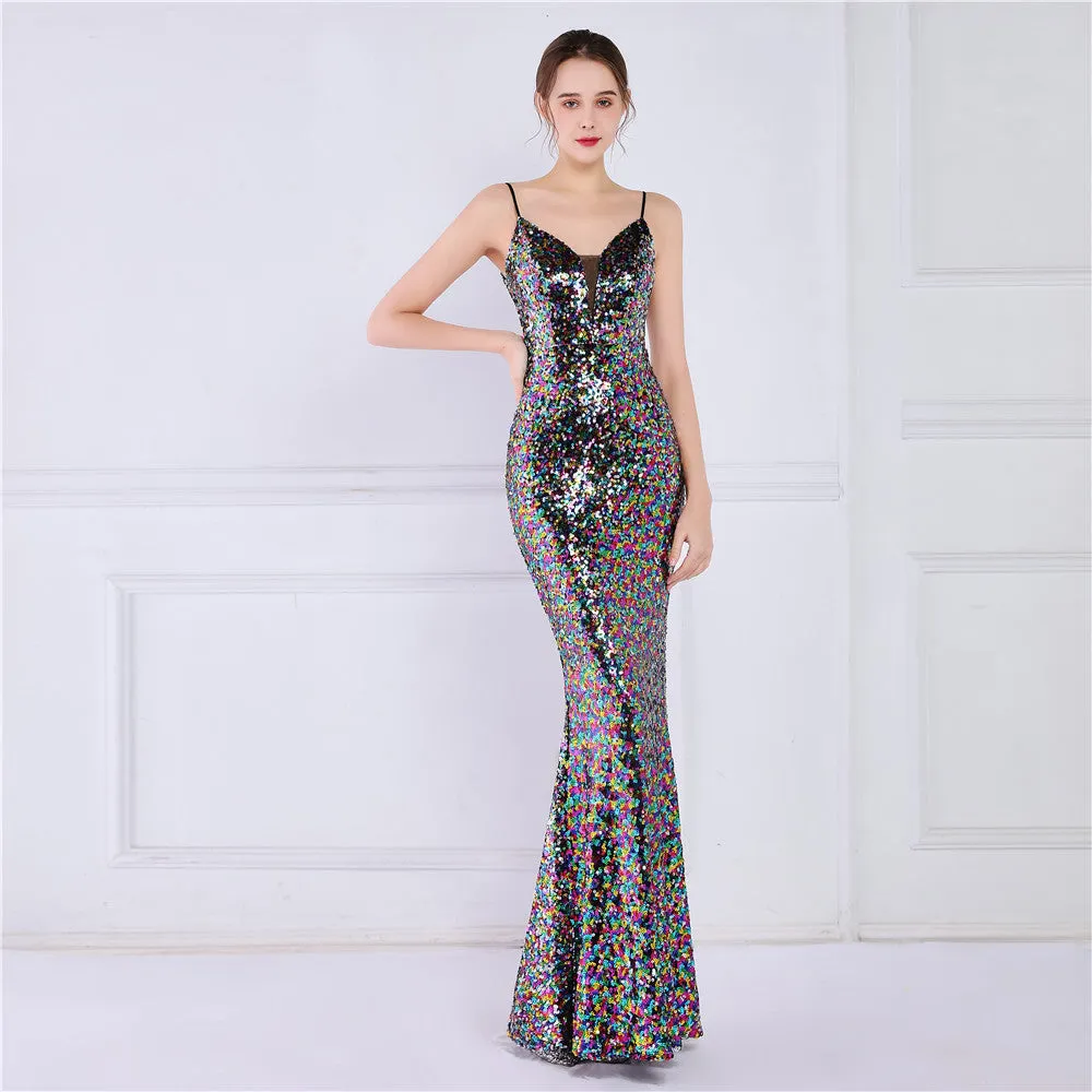 Nemesis-19050-Beaded Position Flower Formal Dress