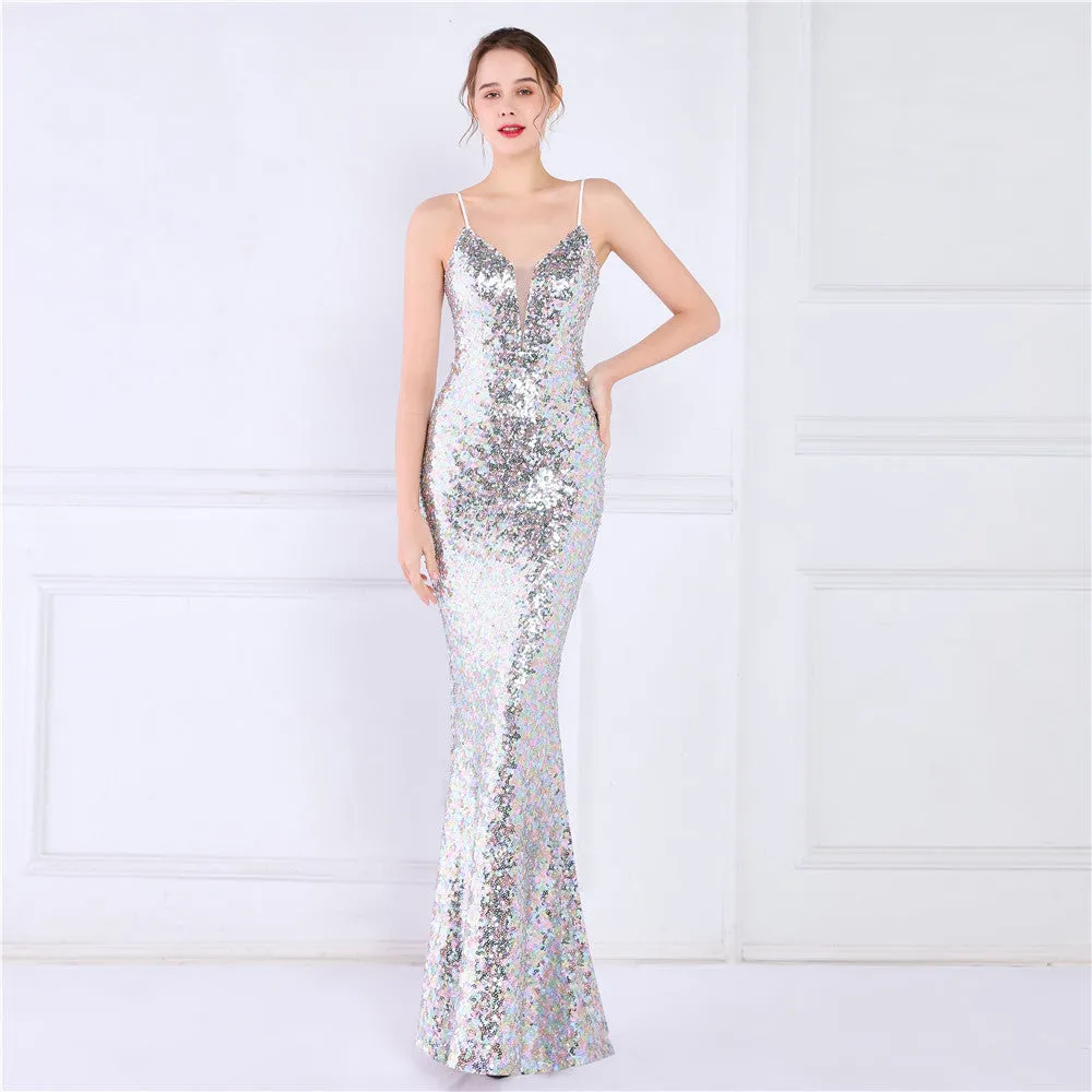 Nemesis-19050-Beaded Position Flower Formal Dress