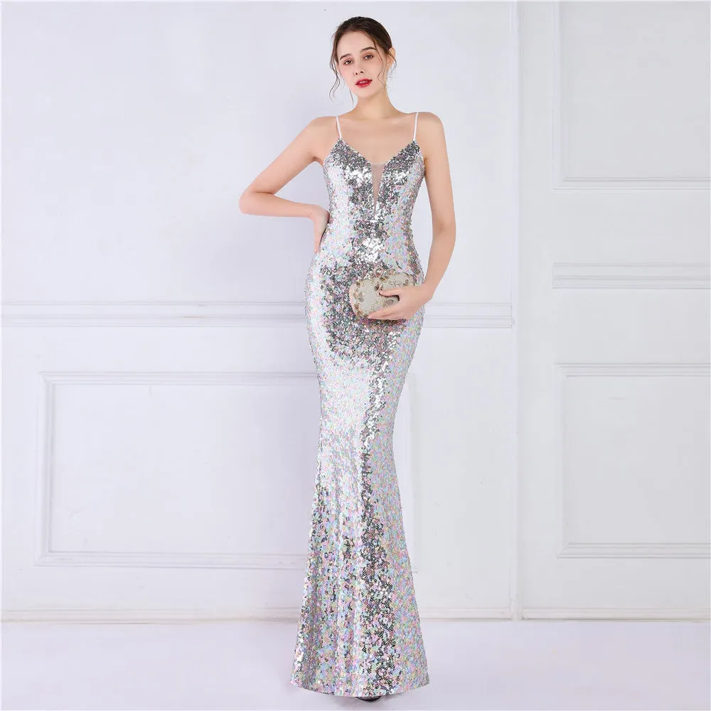 Nemesis-19050-Beaded Position Flower Formal Dress