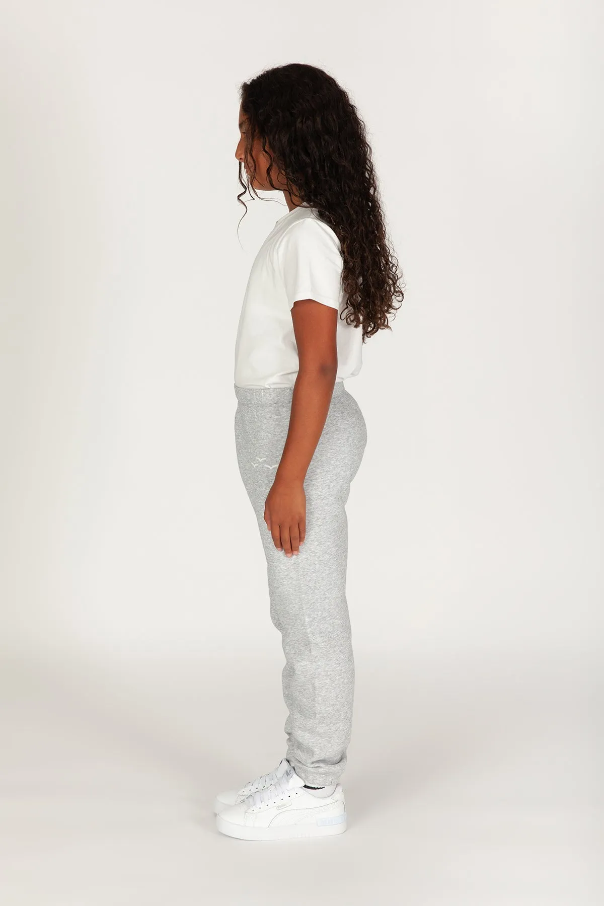 Niki Original kids sweatpants in classic grey