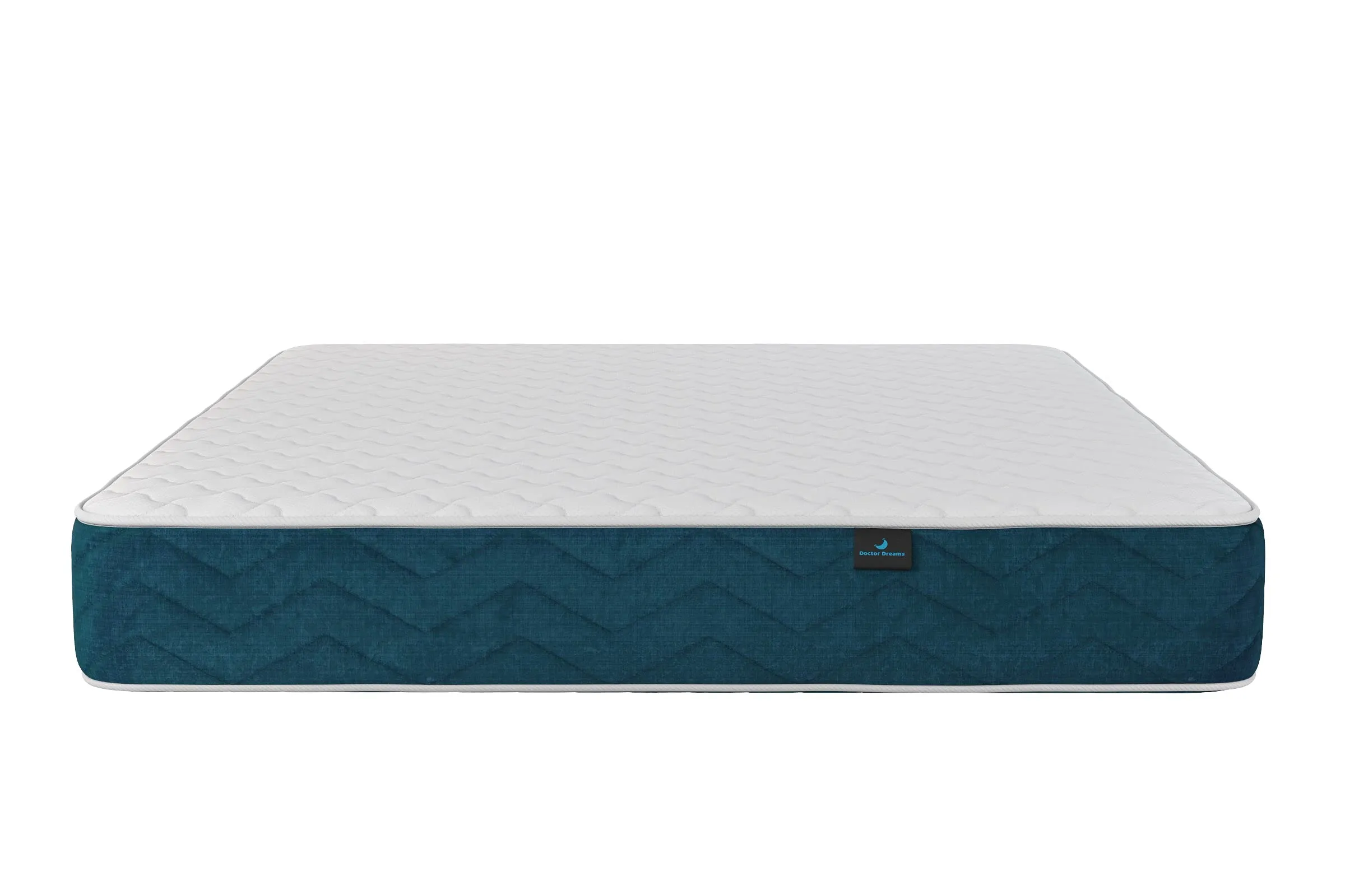 Nilkamal SLEEP Hybrid Pocket Spring 6 Inch Mattress, Unique Combination of Plush Foam and Pocket Springs, Zero Motion Transfer Technology, Double Size Luxury Mattress (75x48x6,Blue & White)