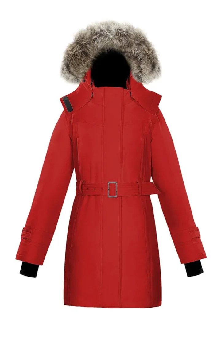 Olevia Women's Belted Down Parka