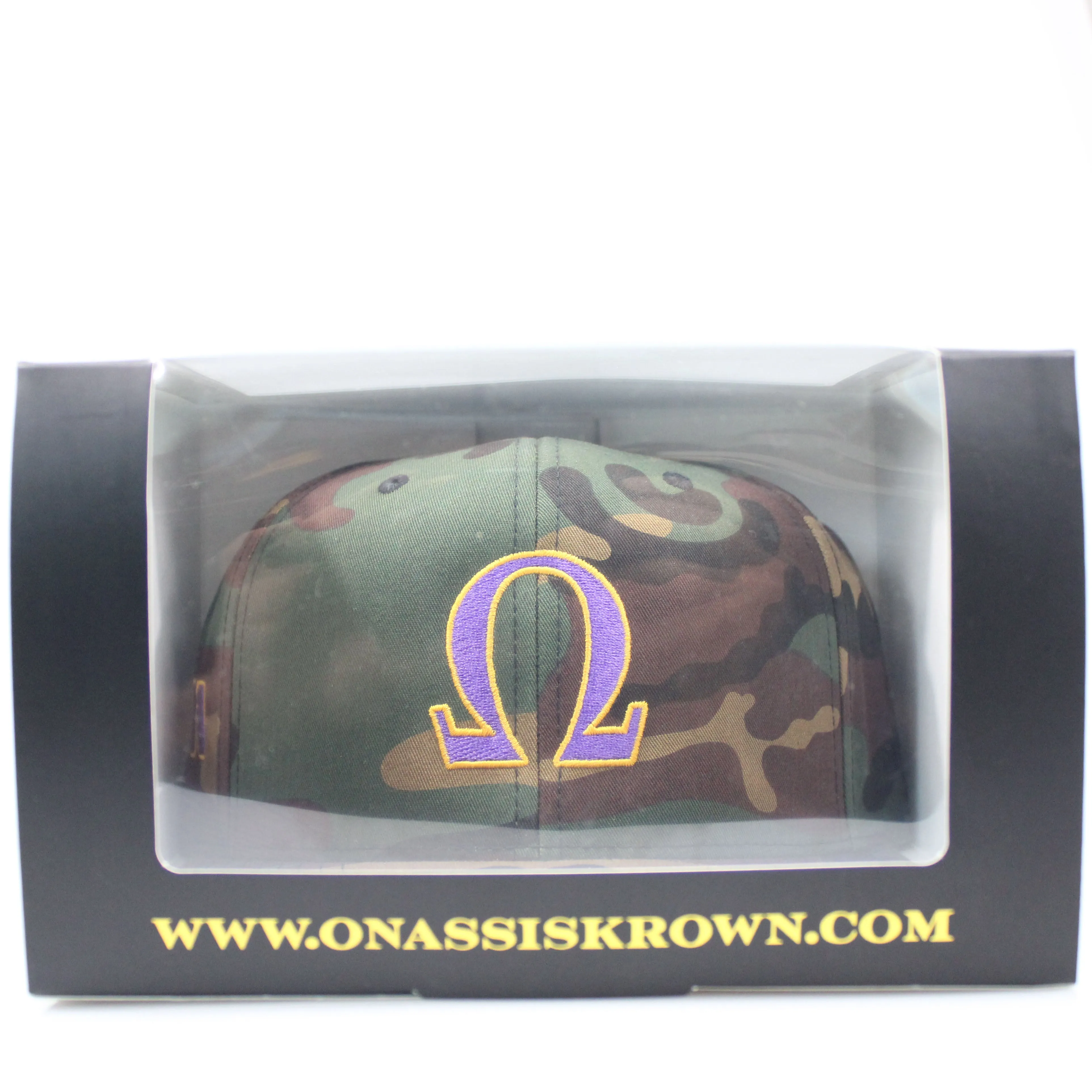 Omega Fraternity Camouflage Cap