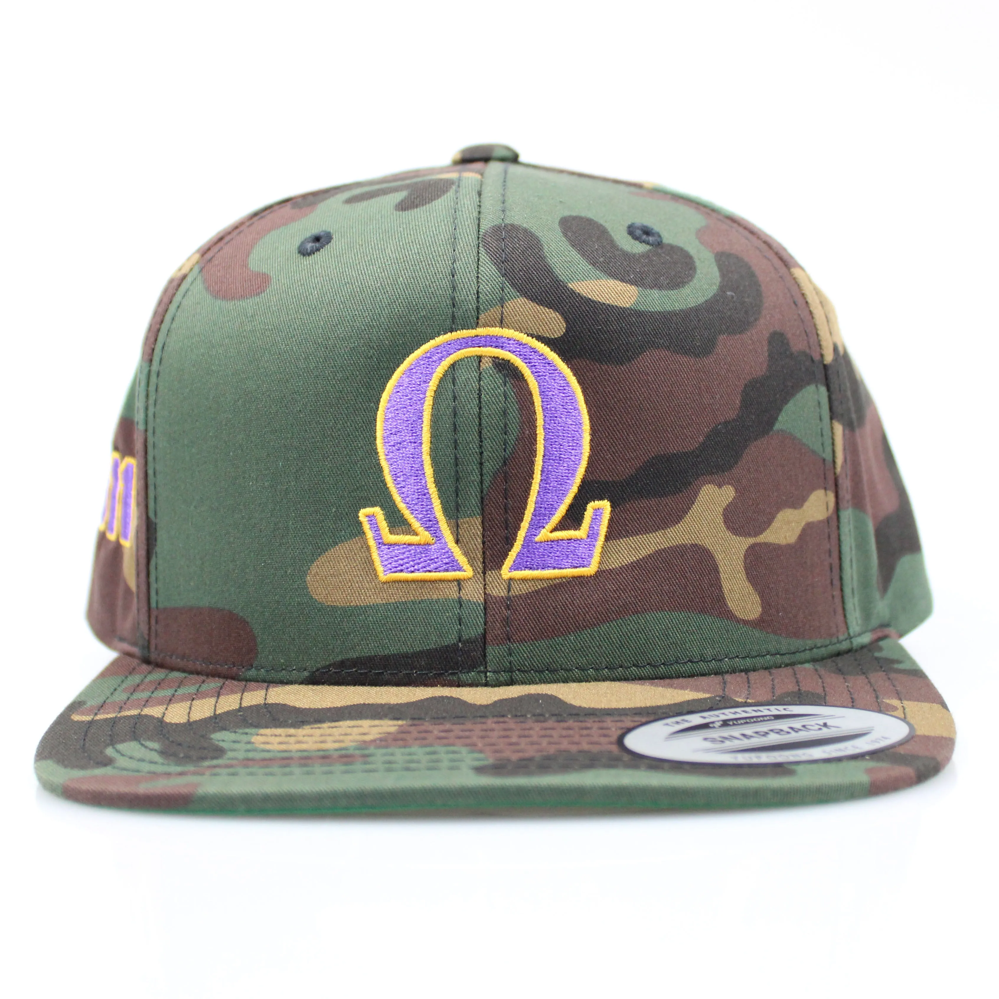 Omega Fraternity Camouflage Cap