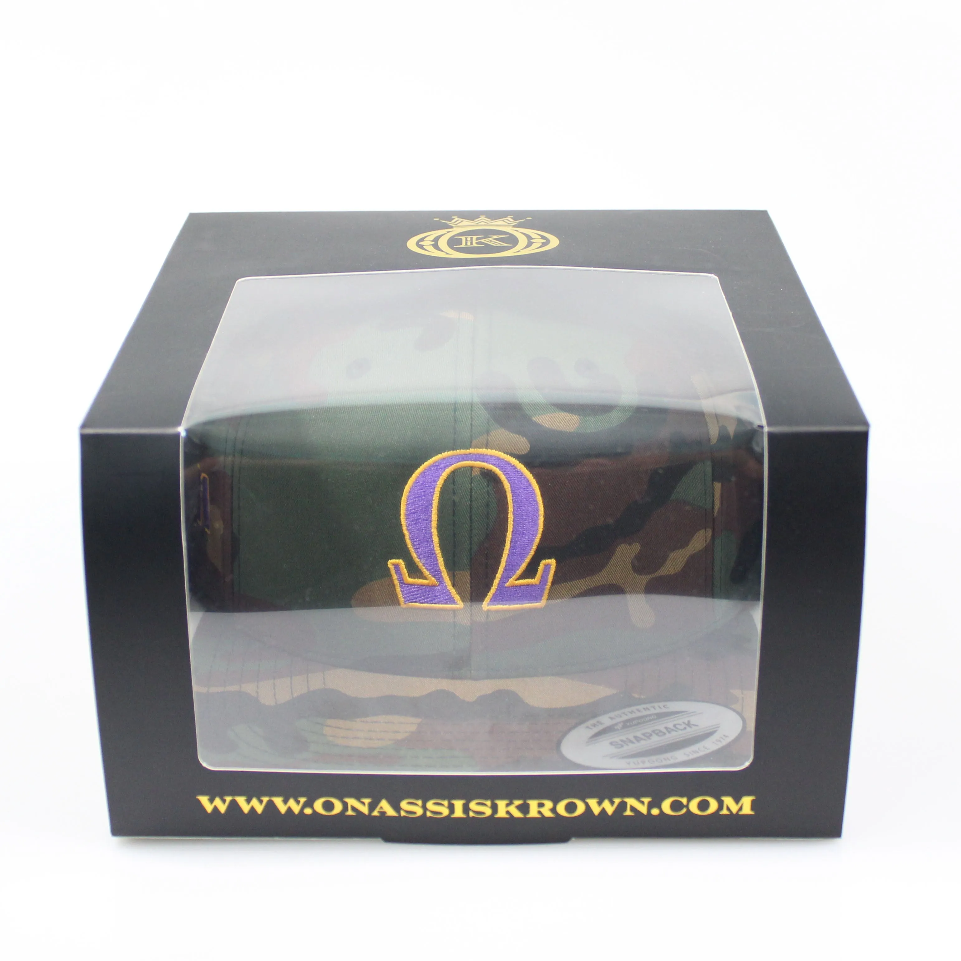 Omega Fraternity Camouflage Cap