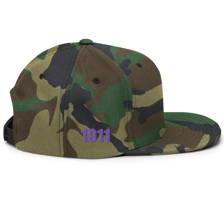 Omega Fraternity Camouflage Cap