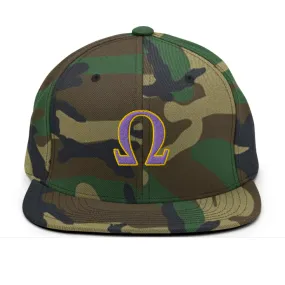 Omega Fraternity Camouflage Cap