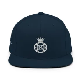 Onassis Krown Logo Embroidered Baseball Cap Snapback