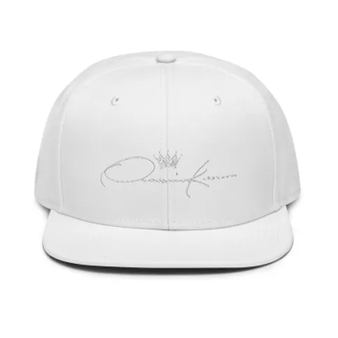 Onassis Krown Signature  Embroidered Baseball Cap Snapback