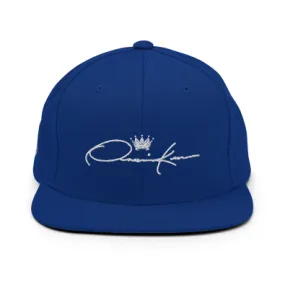 Onassis Krown Signature  Embroidered Baseball Cap Snapback