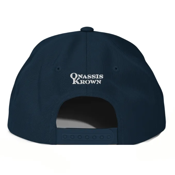 Onassis Krown Signature  Embroidered Baseball Cap Snapback