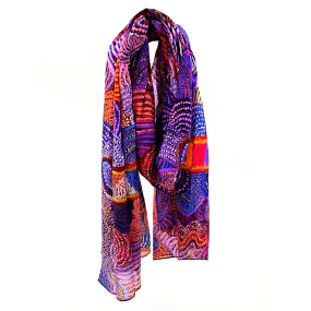 Organic Cotton Summer Scarf - Nora Nyutjanka Davidson