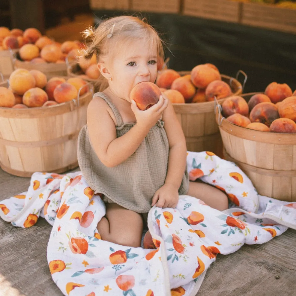 Original Cotton Muslin Quilt - Georgia Peach