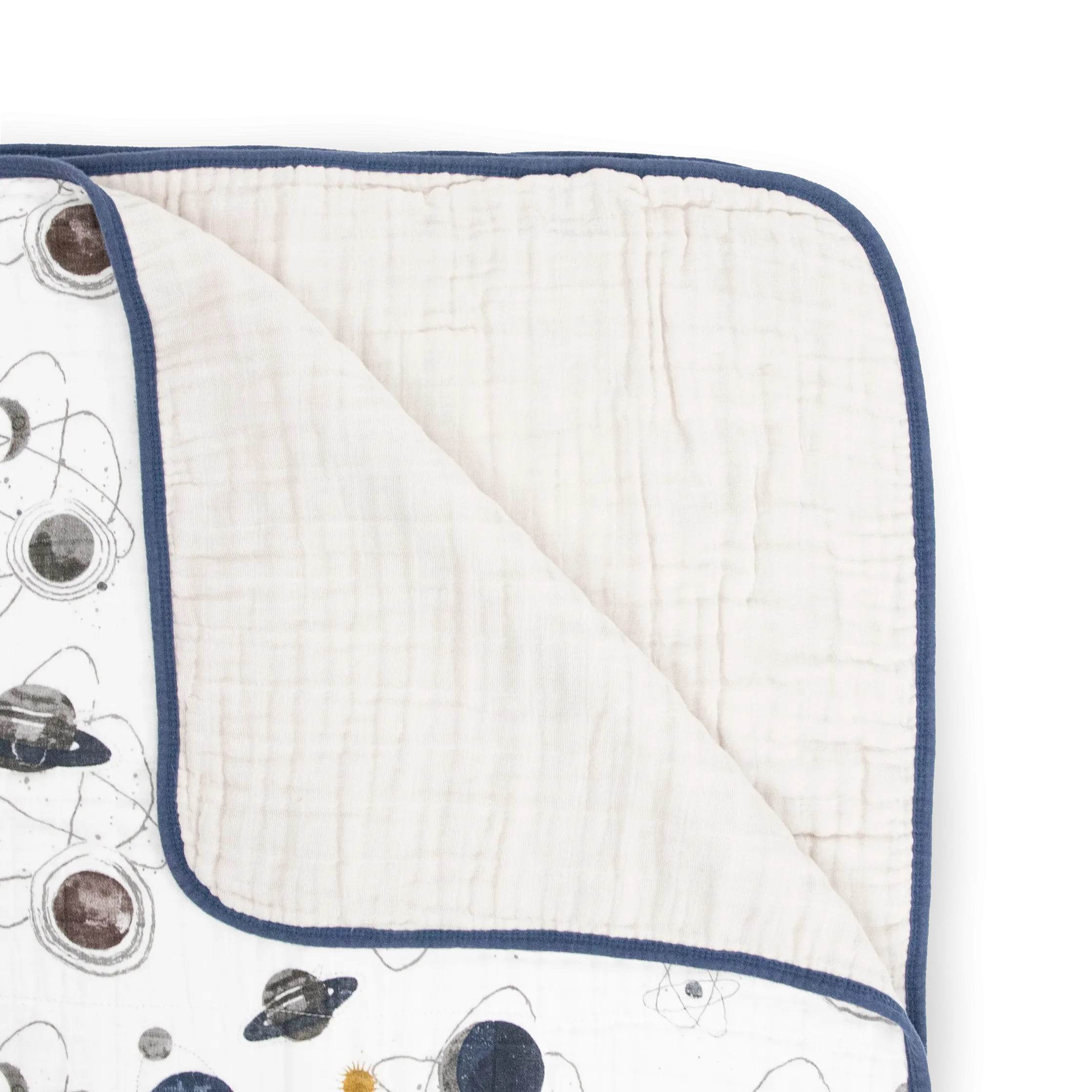 Original Cotton Muslin Quilt - Planetary