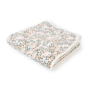 Original Cotton Muslin Quilt - Pressed Petals