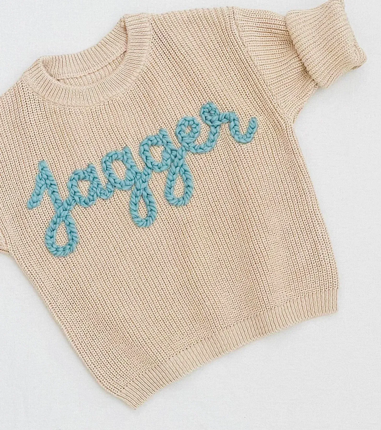 Personalized Baby Sweater With Name, Toddler Knit Sweater, Personalized Baby Gifts KS08