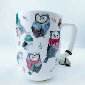 Portobello By Design Winter Owls Coffee Mug Tea Cup