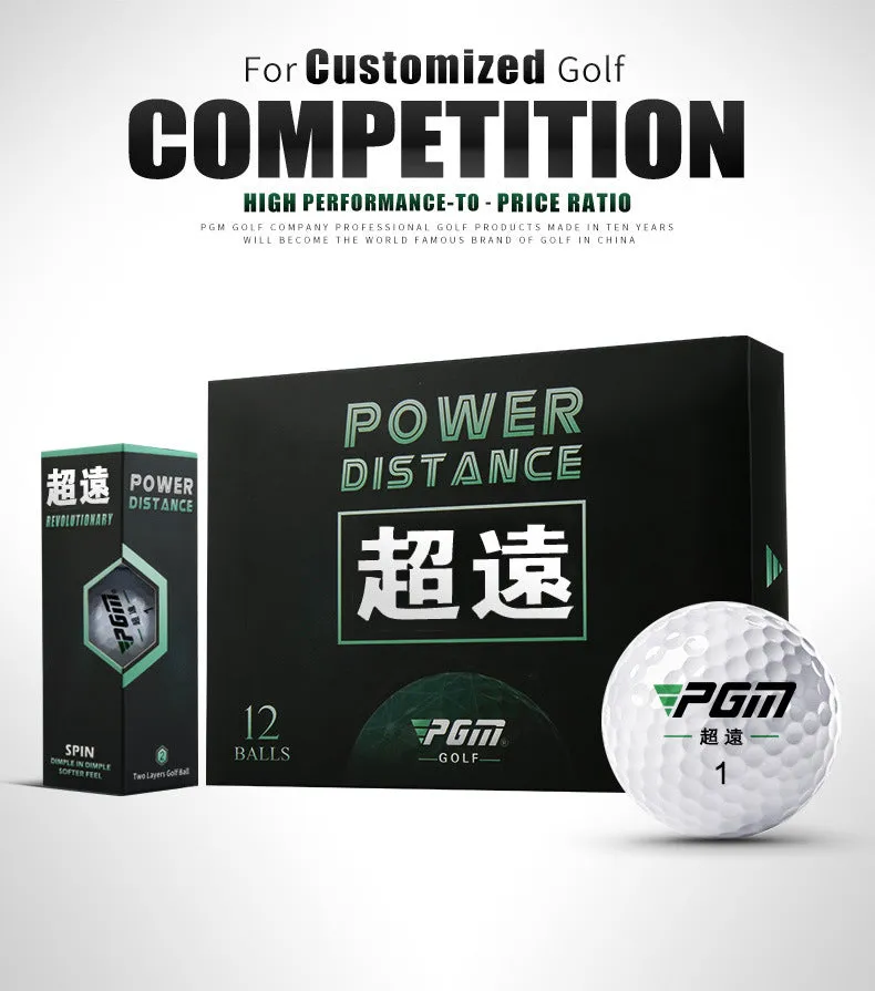 Power Distance Golf Ball