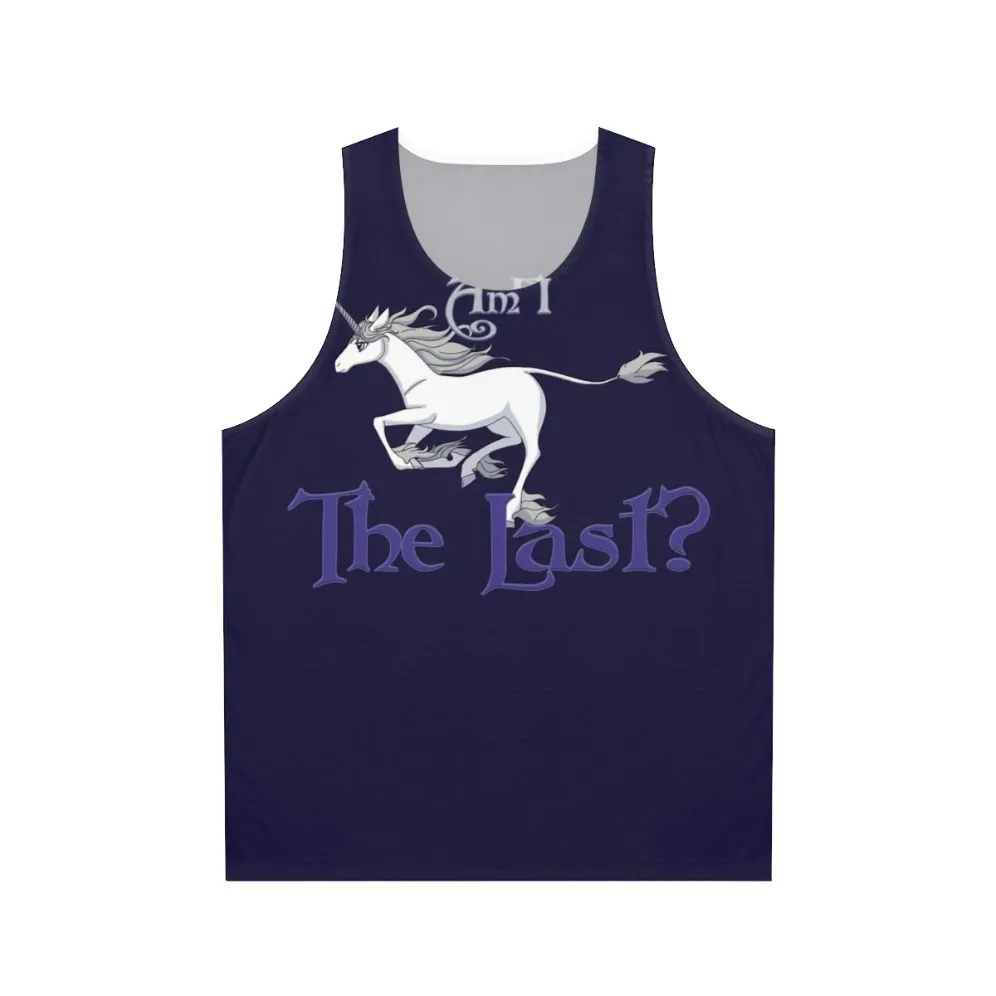 "The Last Unicorn" Unisex Tank Top for Running and Everyday Wear