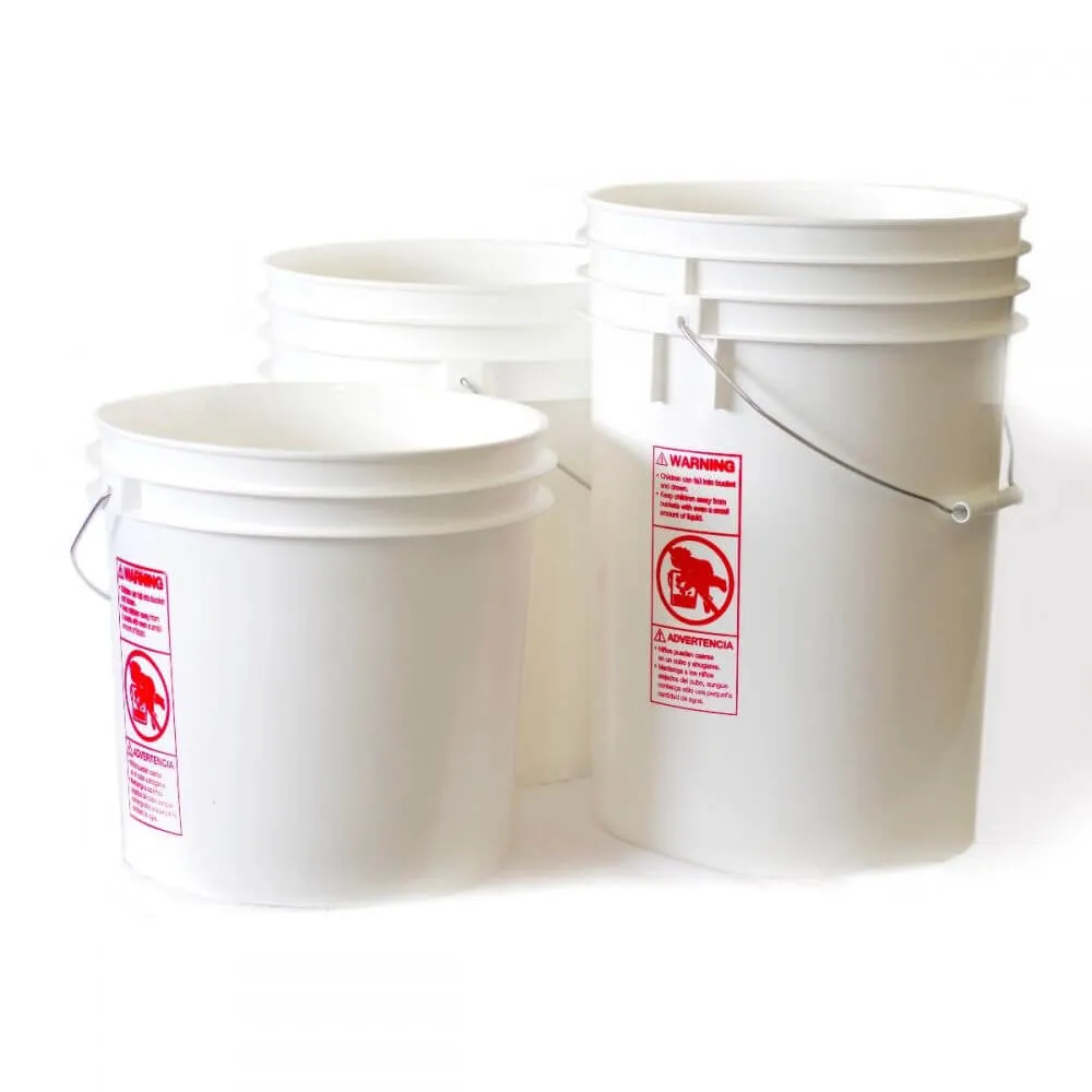 Rainy Day Foods - 4.25 Gallon Plastic Bucket with Gasket Lid