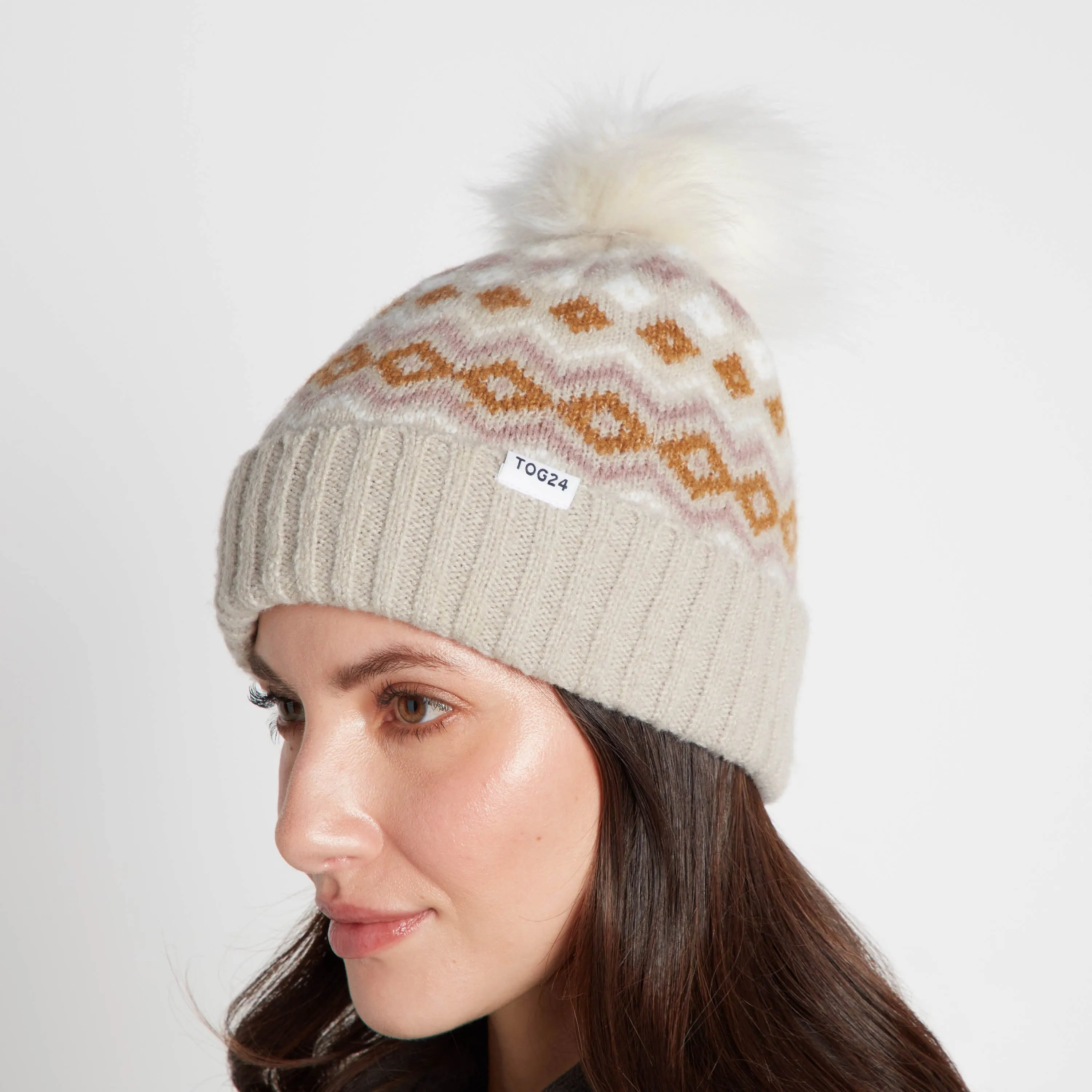 Redmund Knit Hat - White Sand