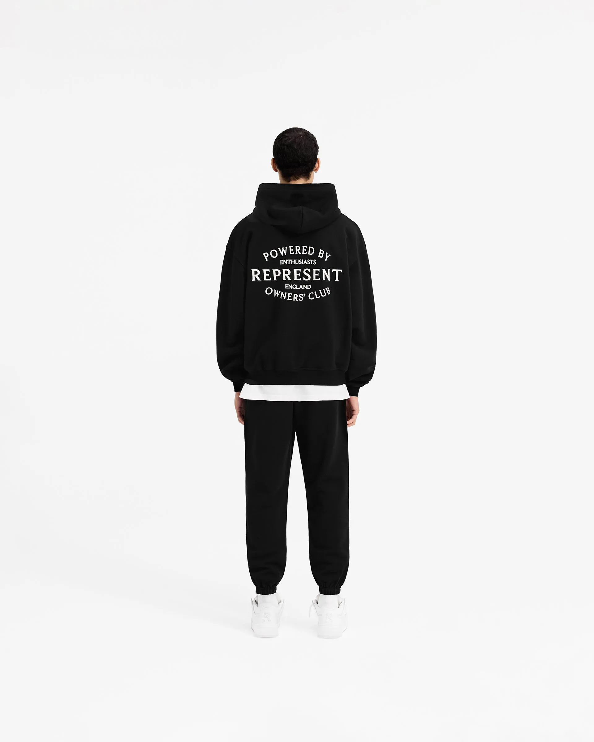 Represent Owners Club Stamp Hoodie - Jet Black