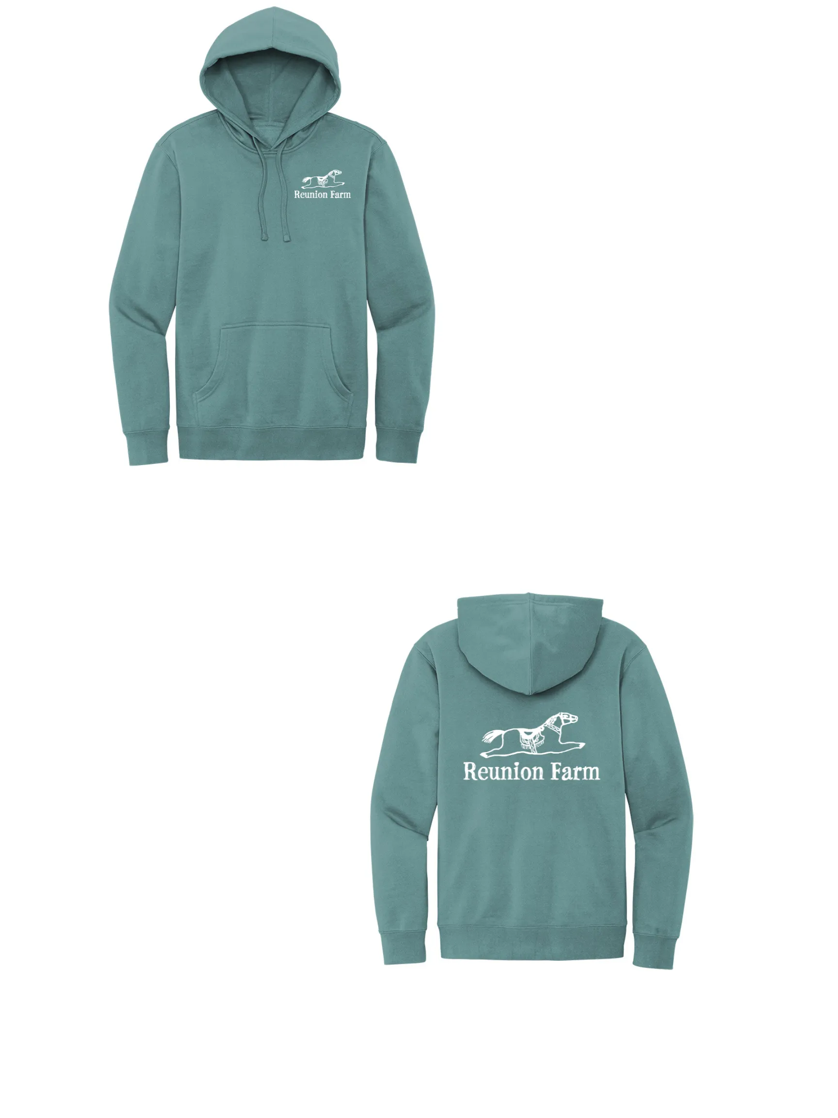 Reunion Farm - Adult Fleece Hoodie (DT6100)