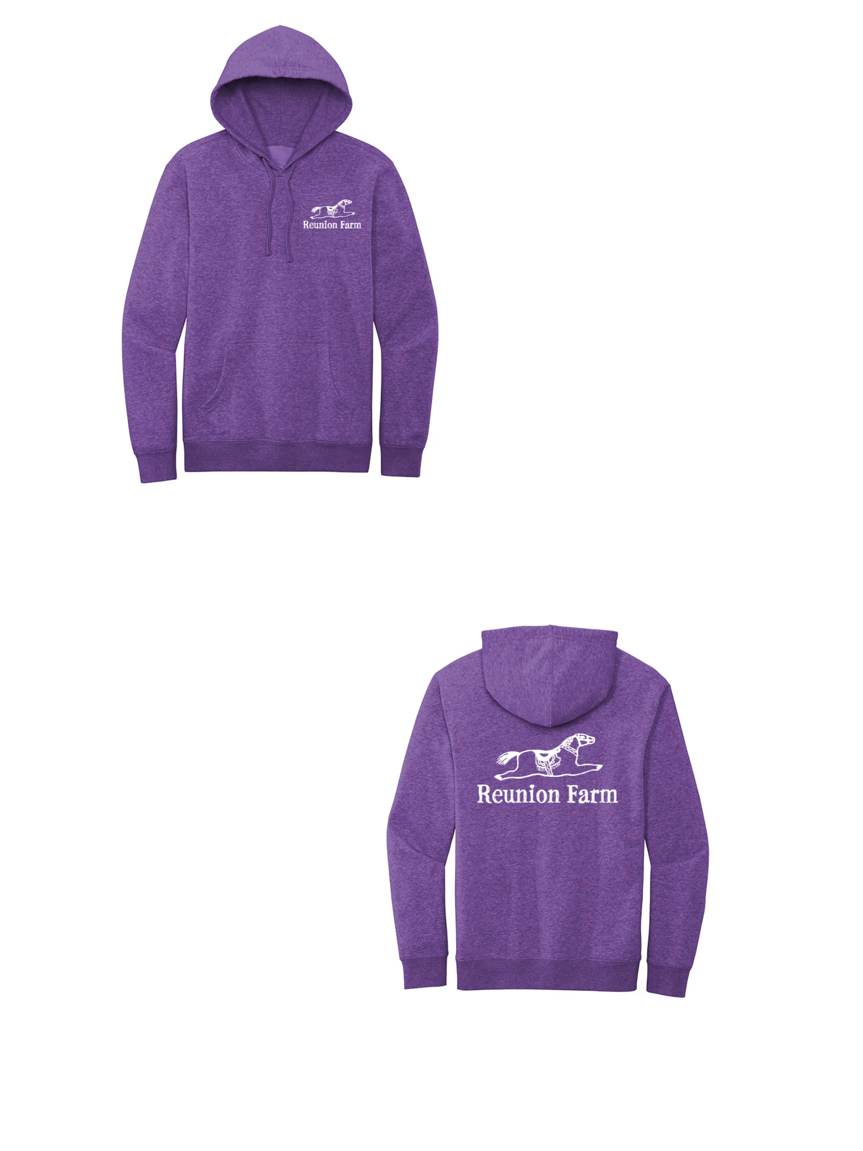 Reunion Farm - Adult Fleece Hoodie (DT6100)