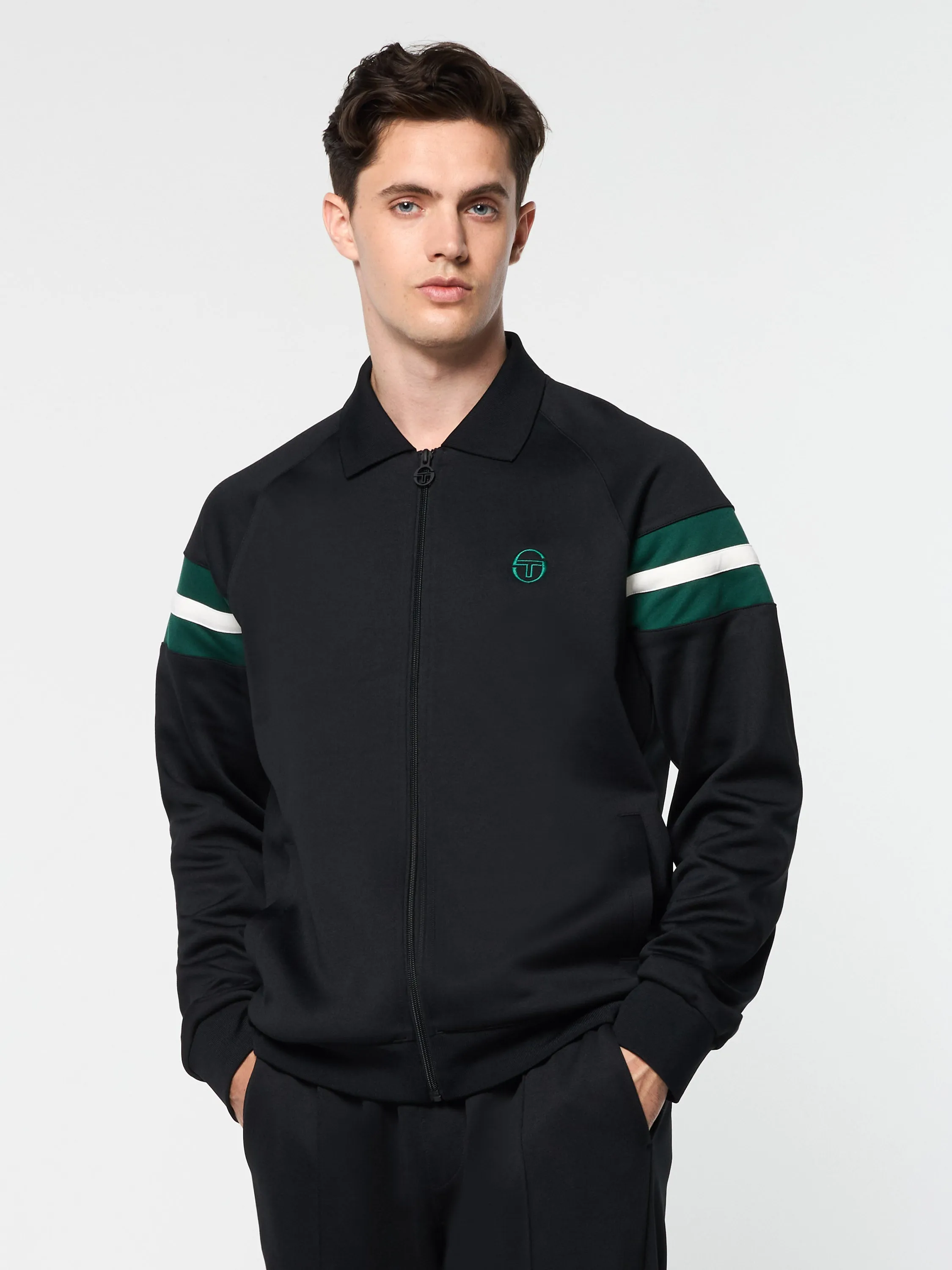 Rimini Track Jacket- Black Beauty