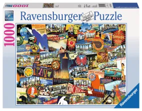 Road Trip USA - 1000pc Puzzle