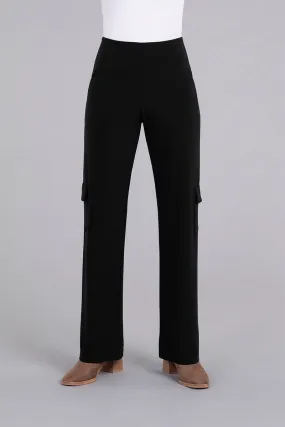 Safari Straight Leg Pant | Black