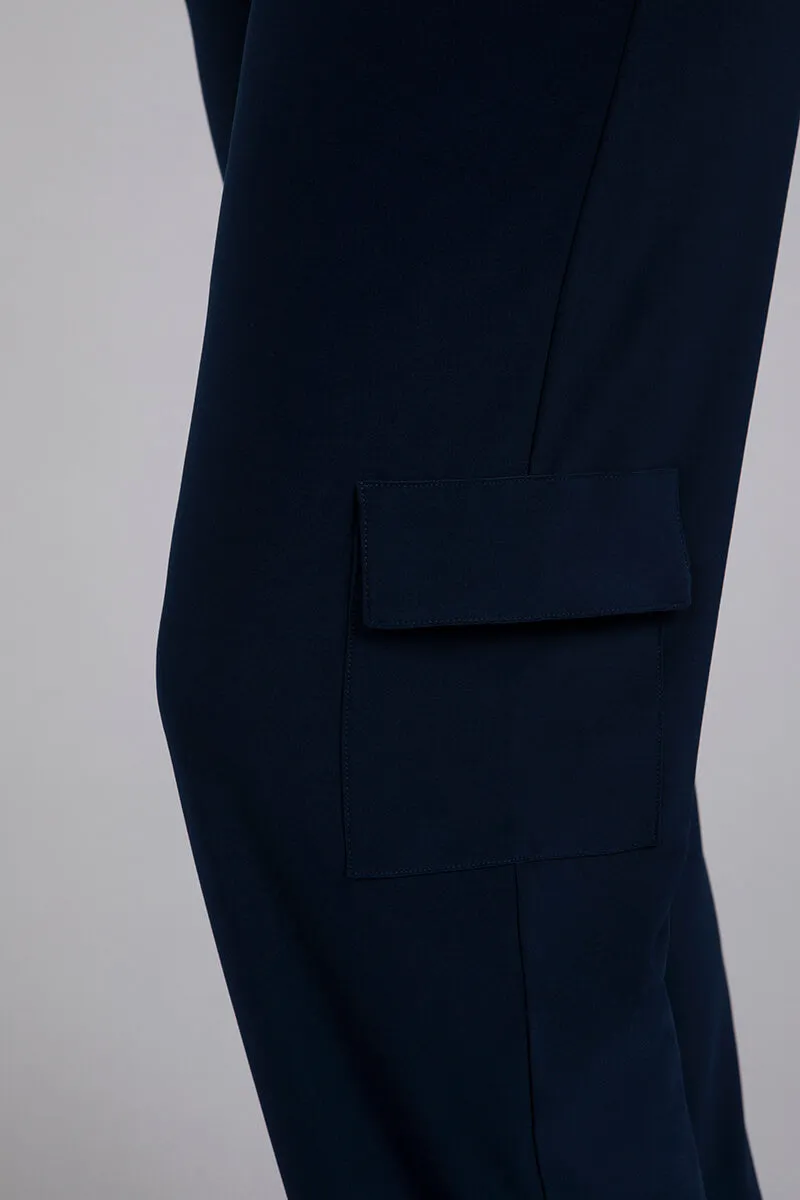 Safari Straight Leg Pant | Navy