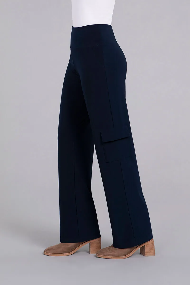 Safari Straight Leg Pant | Navy