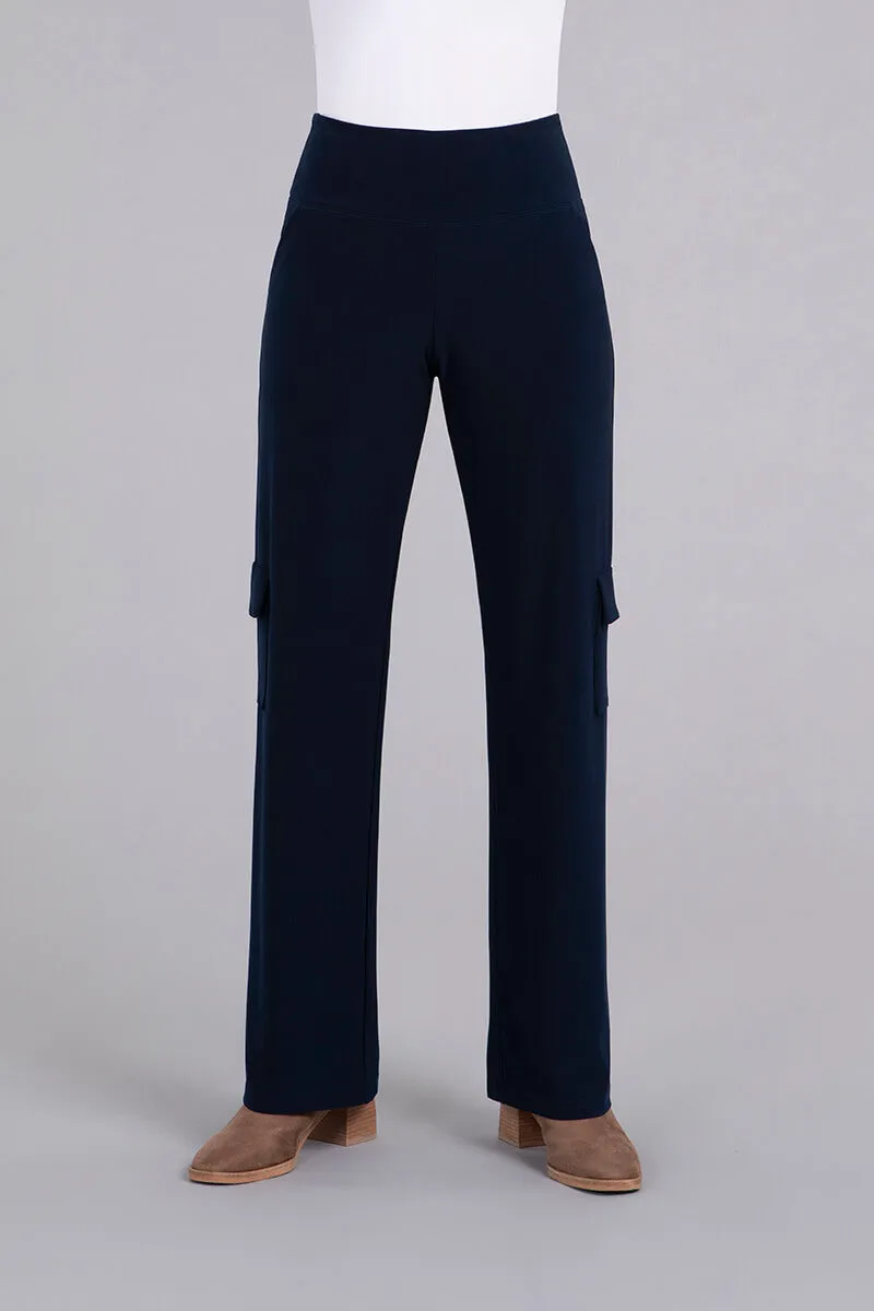 Safari Straight Leg Pant | Navy